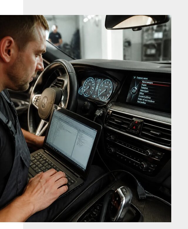Русификация приборной панели BMW для авто в Воткинске от компании