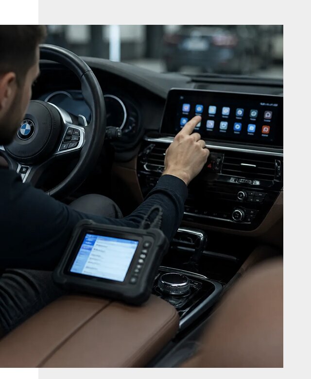 Установка приложений и мультимедиа сервисов BMW в Воткинске