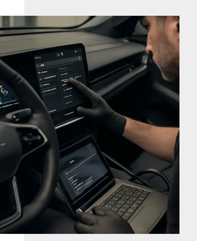 Русификация приборной панели Rising автомобиля в Воткинске